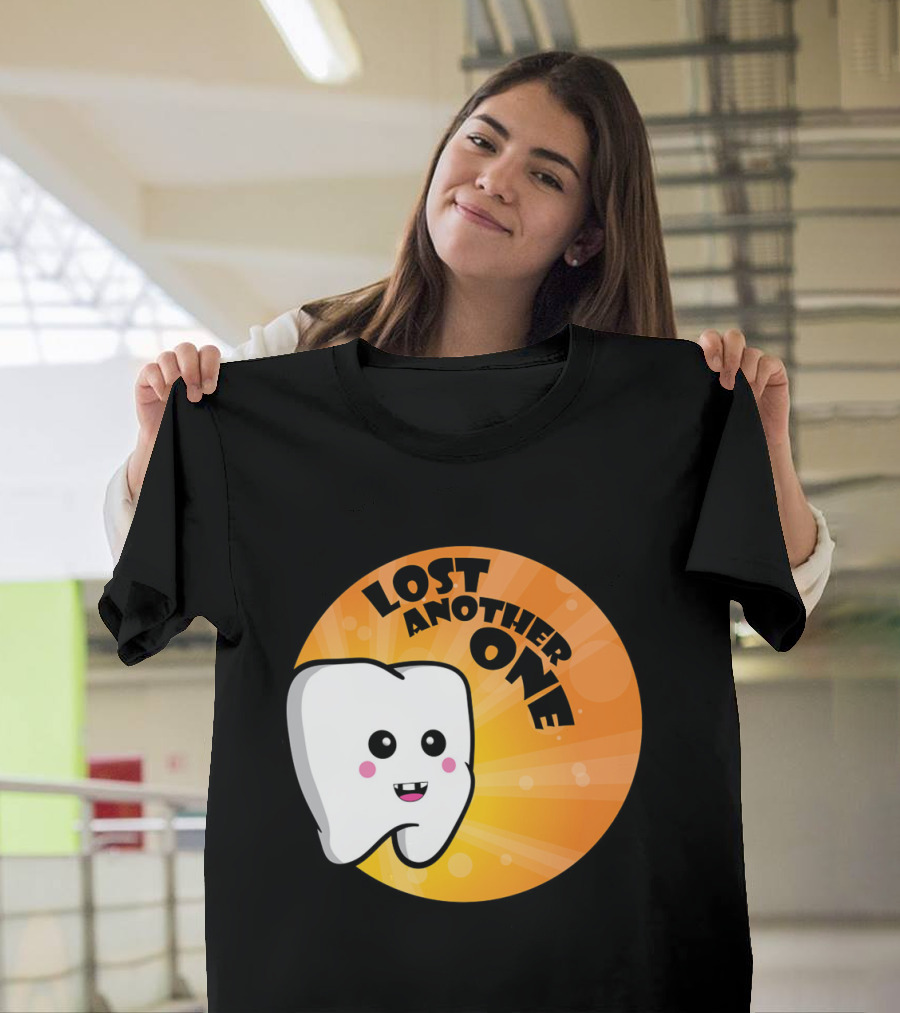 Lost Another One Teeth Cartoon T-Shirt