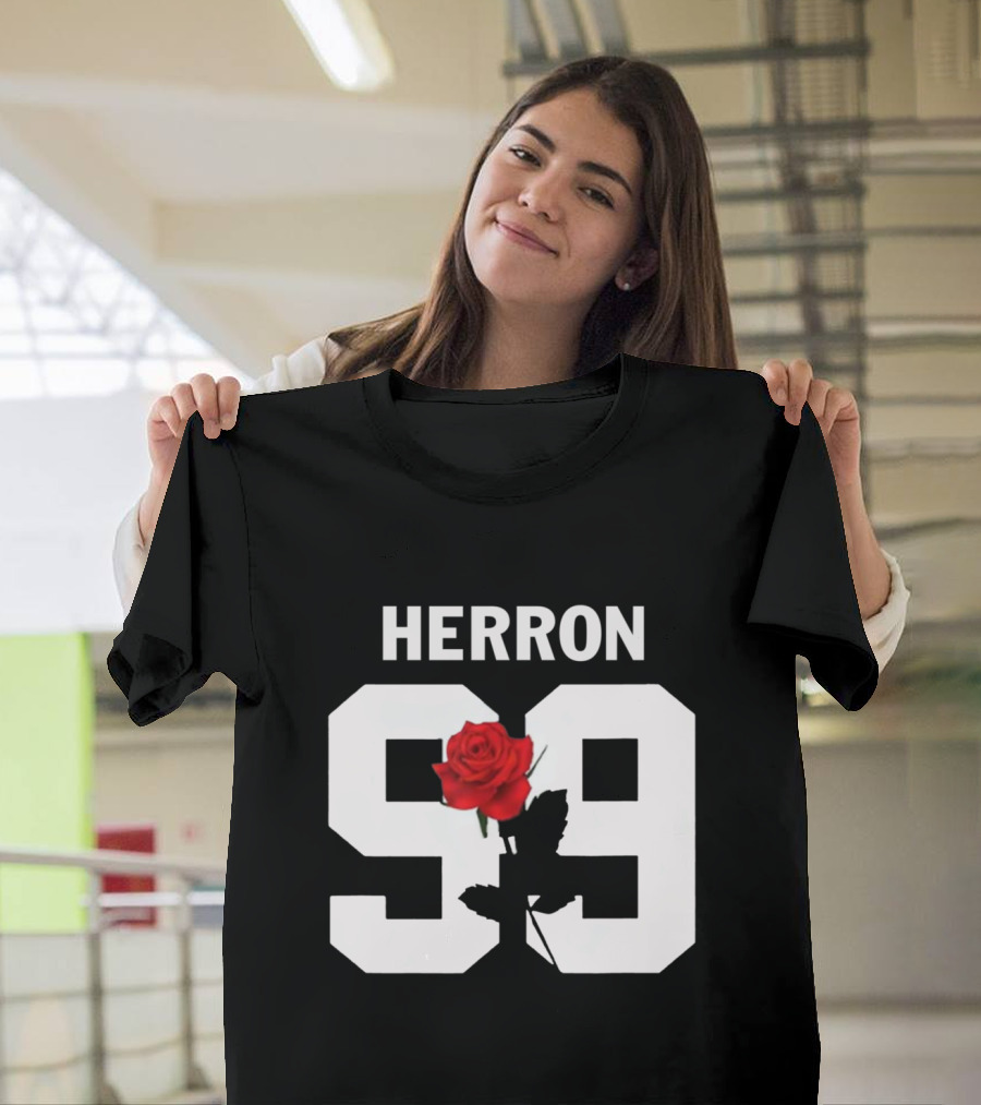 Herron 99 Red Rose Fans Merchandise T-Shirt
