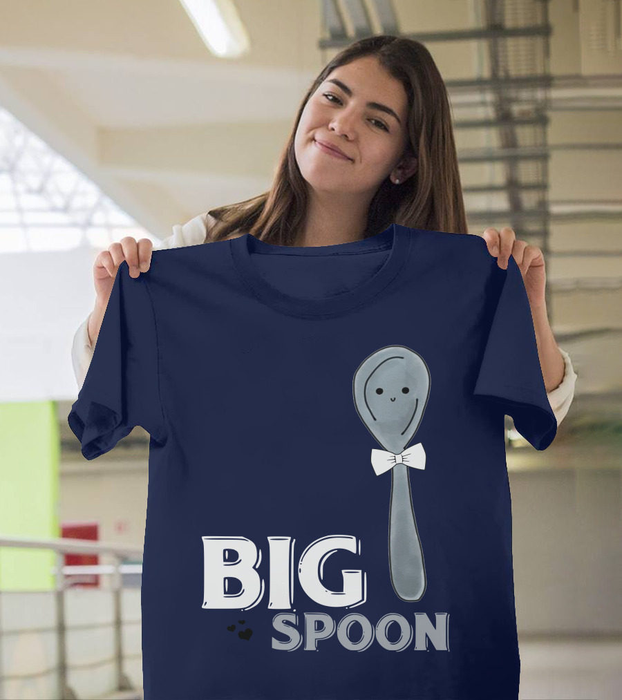 Big Spoon Little Spoon Bowtie MAN T-Shirt