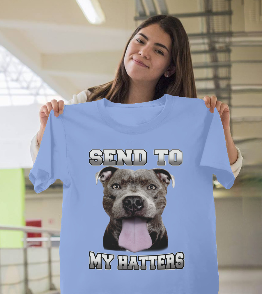 Send to My Hatters Pitbull T-Shirt