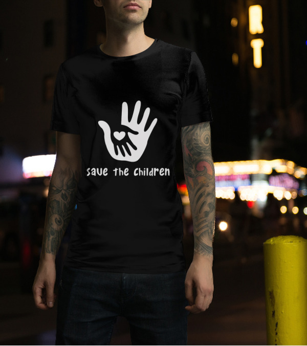 Save The Children Hand Heart T-Shirt