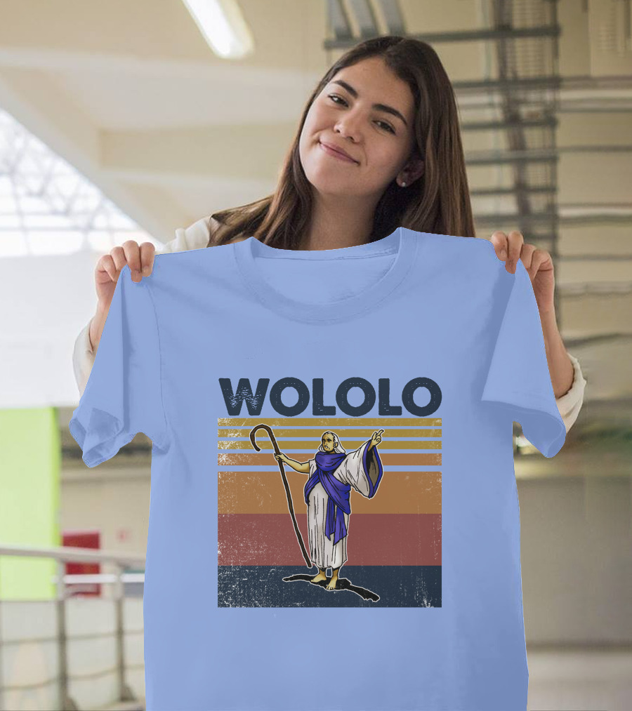 Wololo Age of Empires Priest Retro T-Shirt