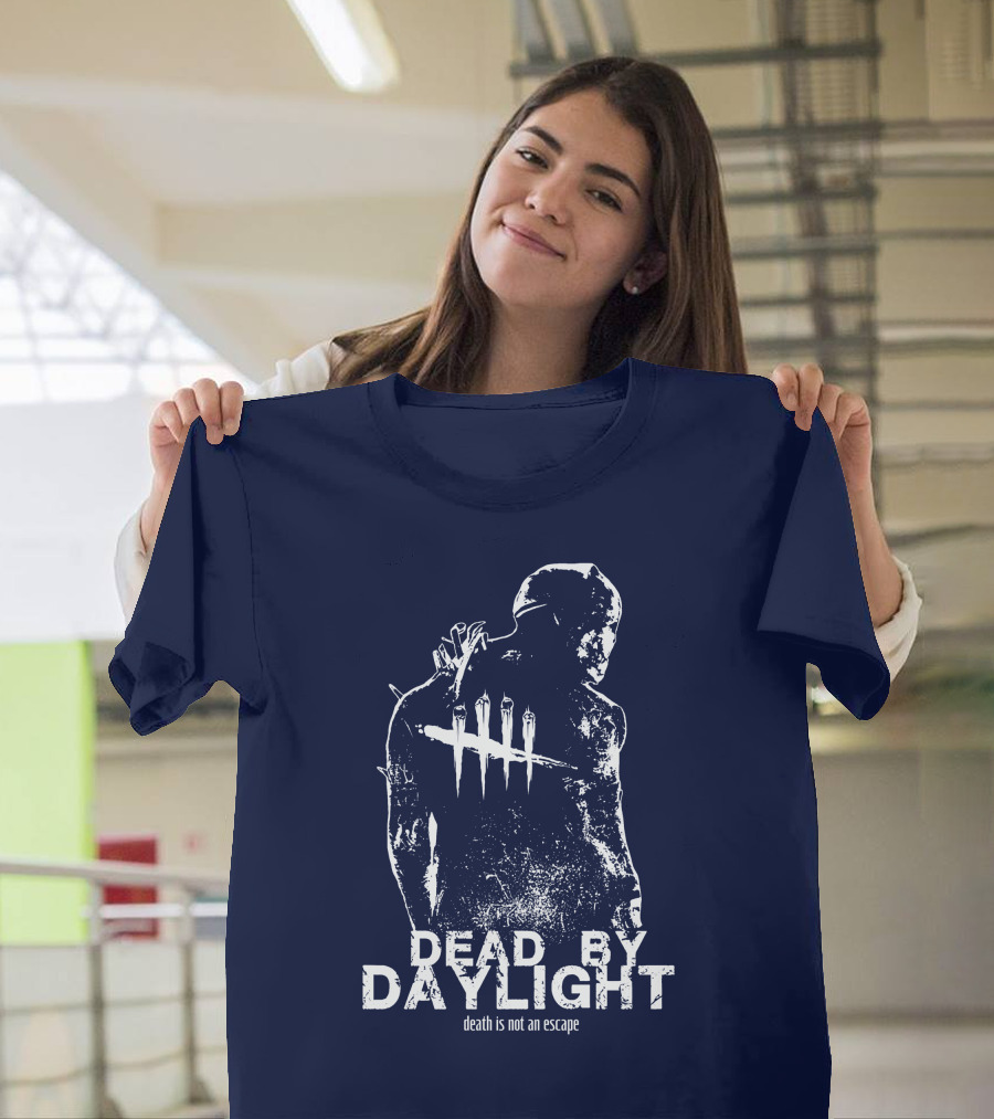 Dead by Daylight Death Is Not an Escape Horror Gaming Poster Iconic Killer T-Shirt