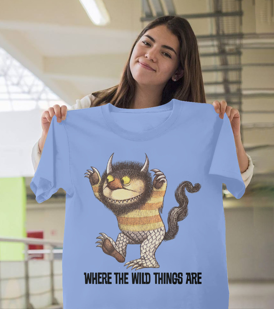 Where The Wild Things Are Horned Monster Character T-Shirt