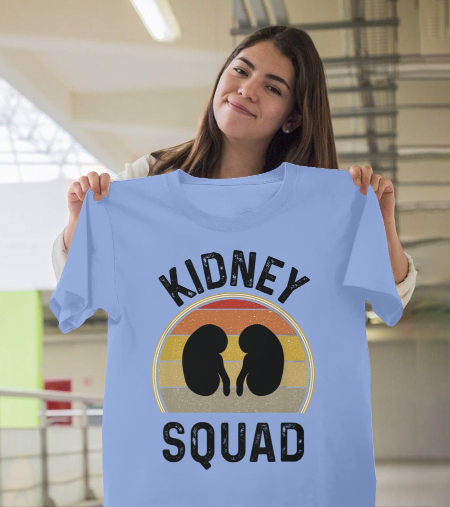 Fun Kidney Squad Nephrology Nurse Dialysis Technician T-Shirt