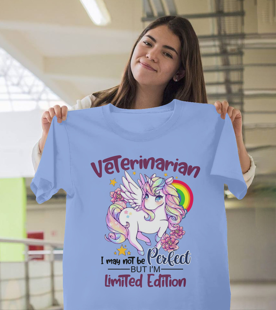 Veterinarian Unicorn I May Not Be Perfect But I'm T-Shirt