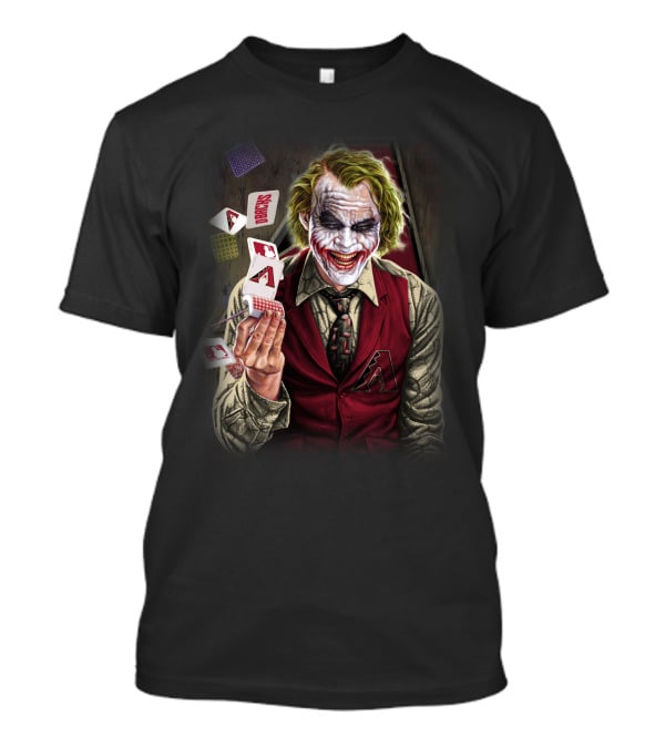 Arizona Diamondbacks Joker Playing Cards T-Shirt
