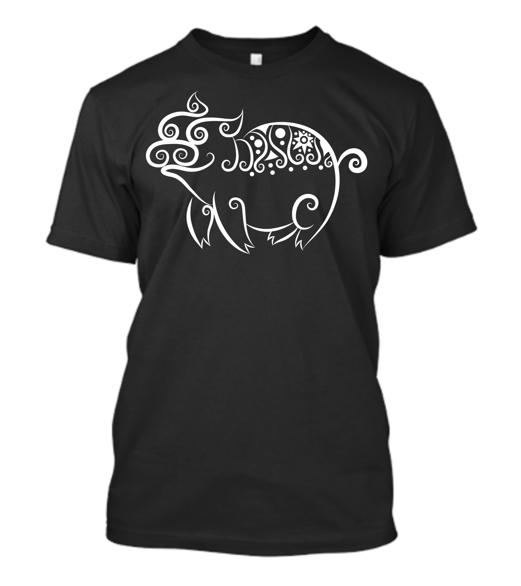 Pig Tribal Tattoo T-Shirt