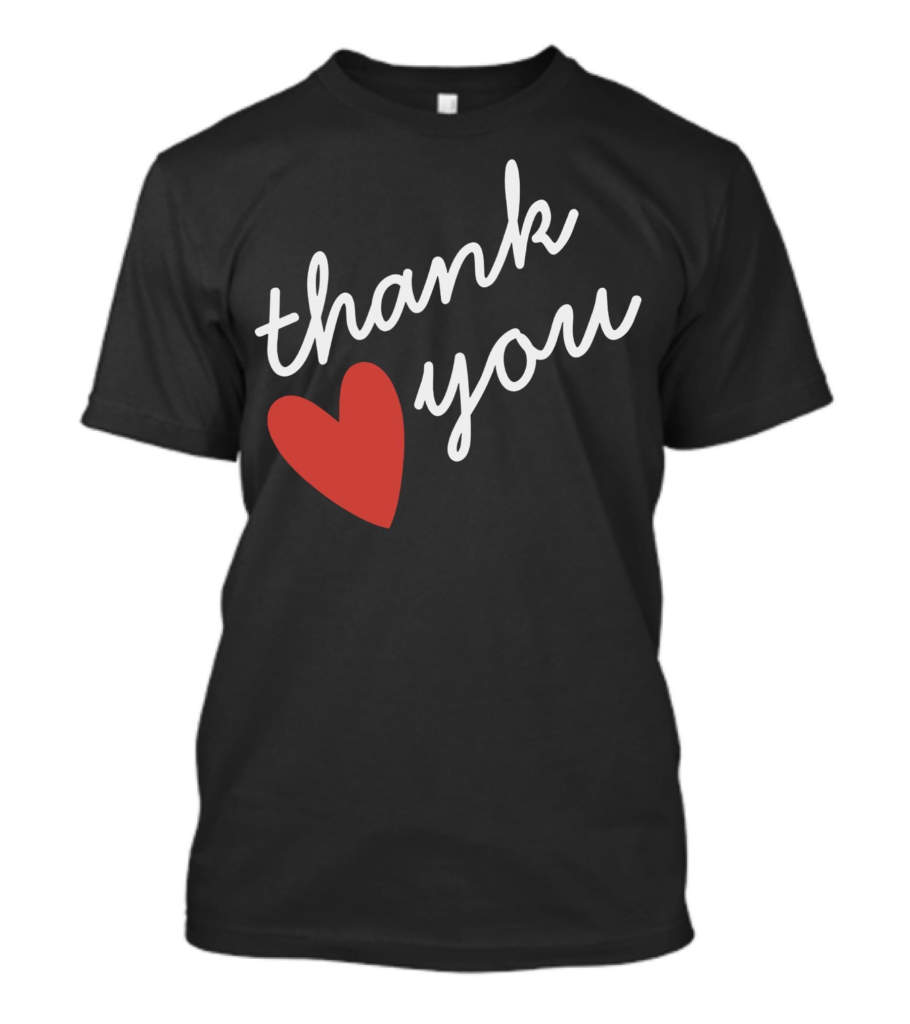 Thank You Red Heart T-Shirt