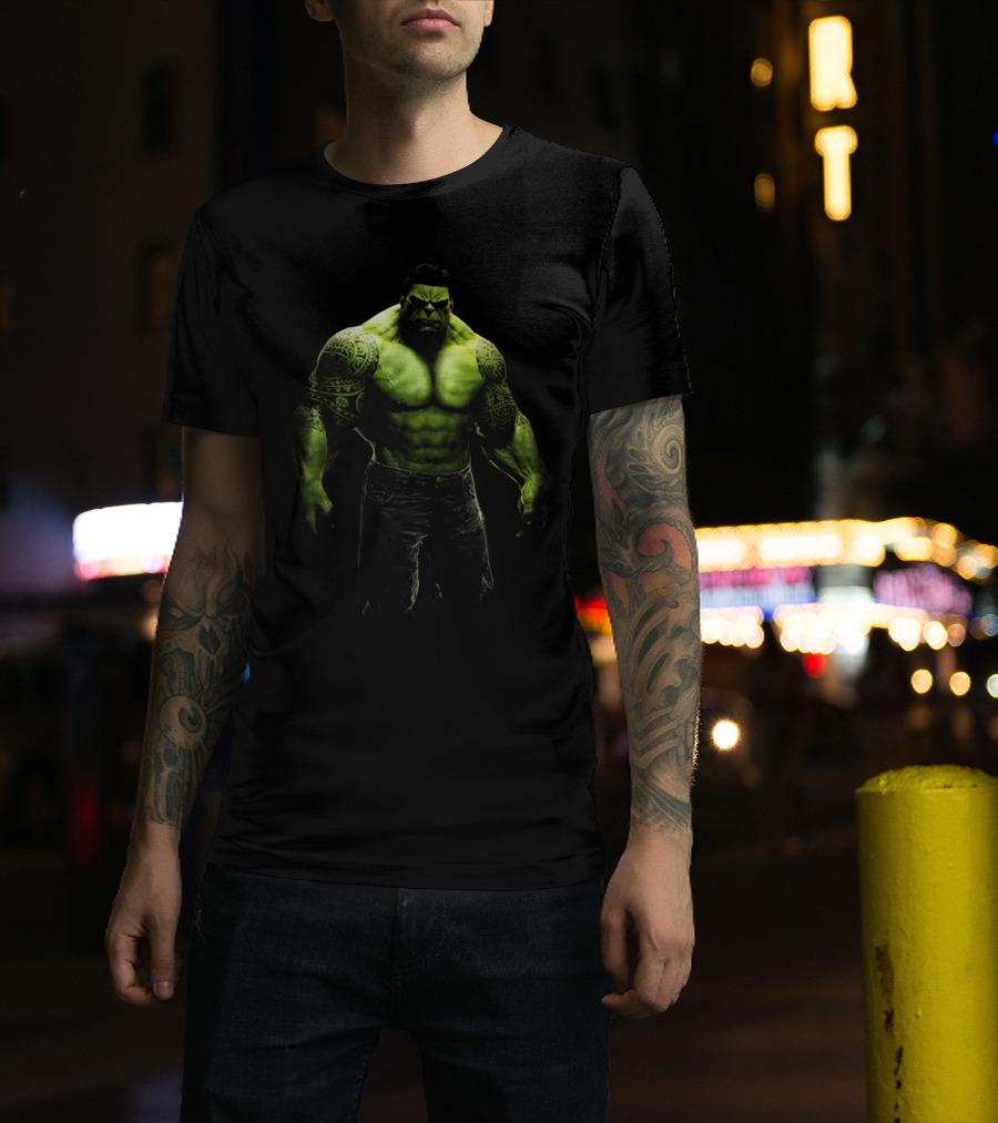Hulk Full Body Tattooed Muscular Iconic T-Shirt
