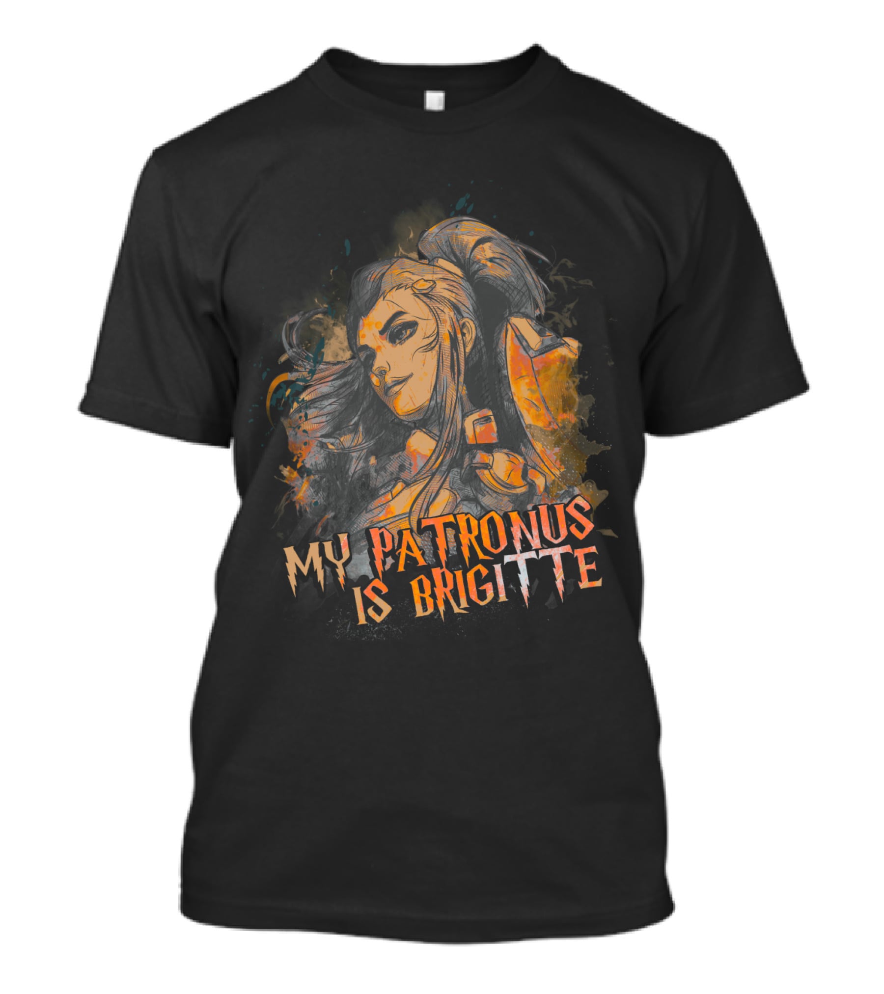 My Patronus Is Brigitte Overwatch Character T-Shirt