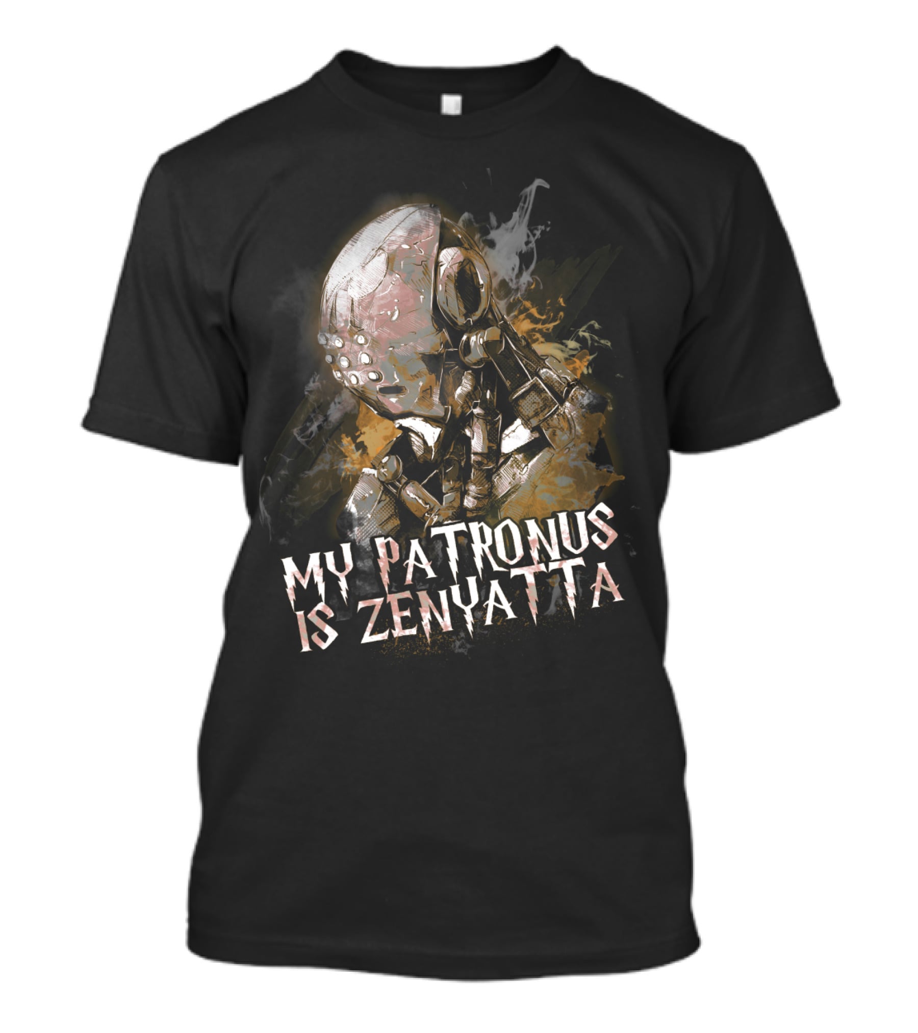 Overwatch Zenyatta Fan Design My Patronus Is Zenyatta Gaming T-Shirt