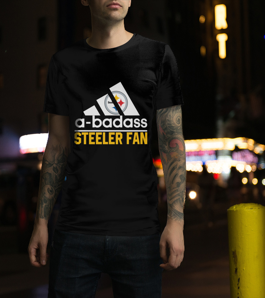 A-Badass Steeler Fan Pittsburgh Steelers T-Shirt