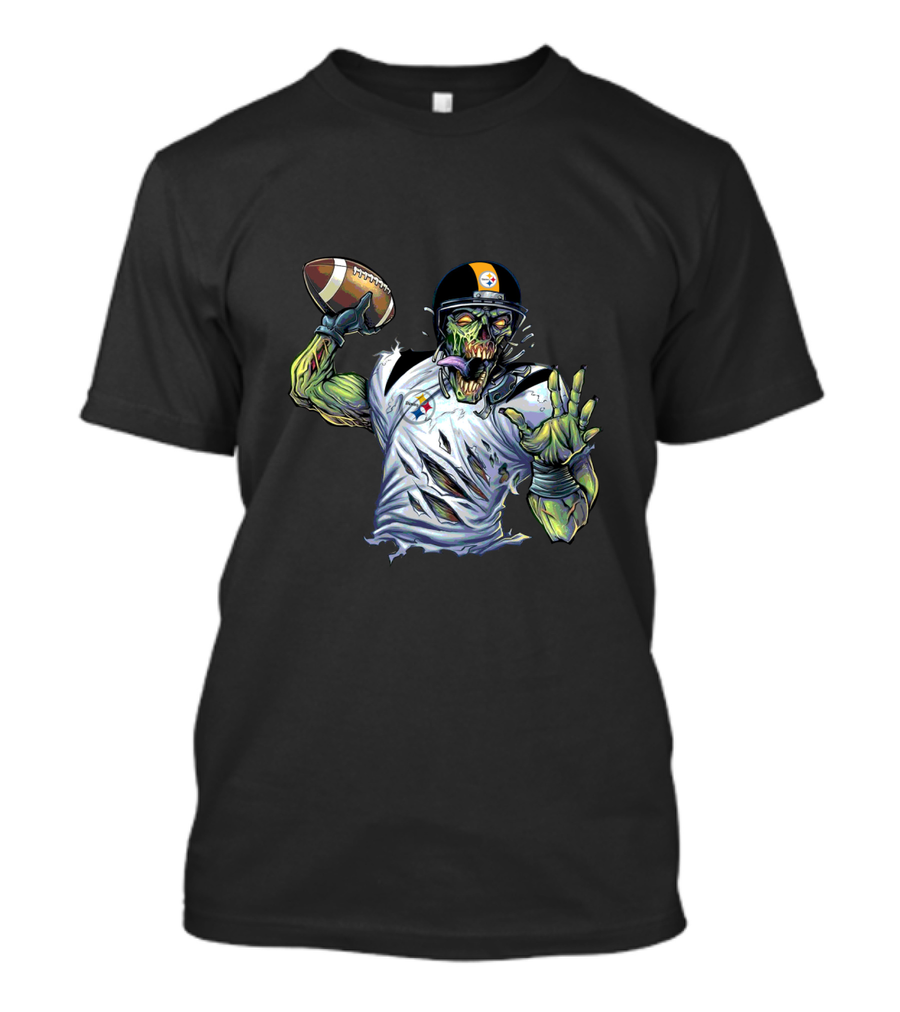 Pittsburgh Steelers Zombie Football Quarterback T-Shirt