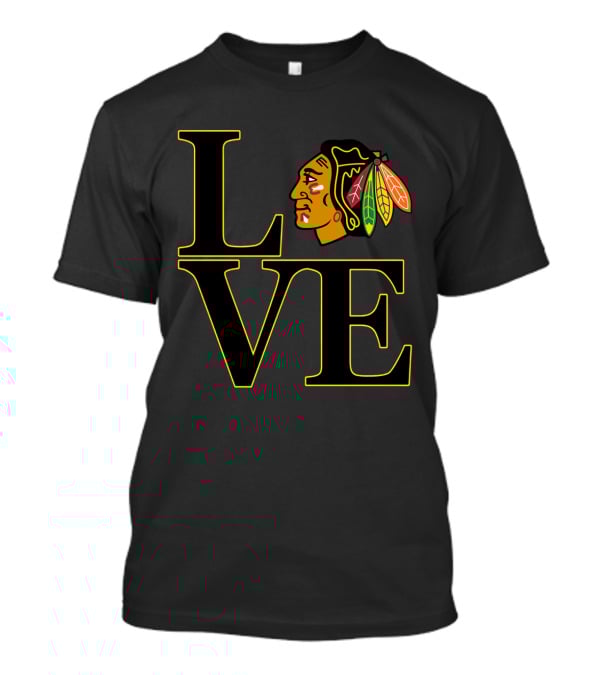 Love Chicago Blackhawks T-Shirt