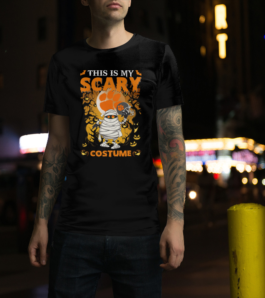 This Is My Scary Clemson Tigers Costume T-Shirt
