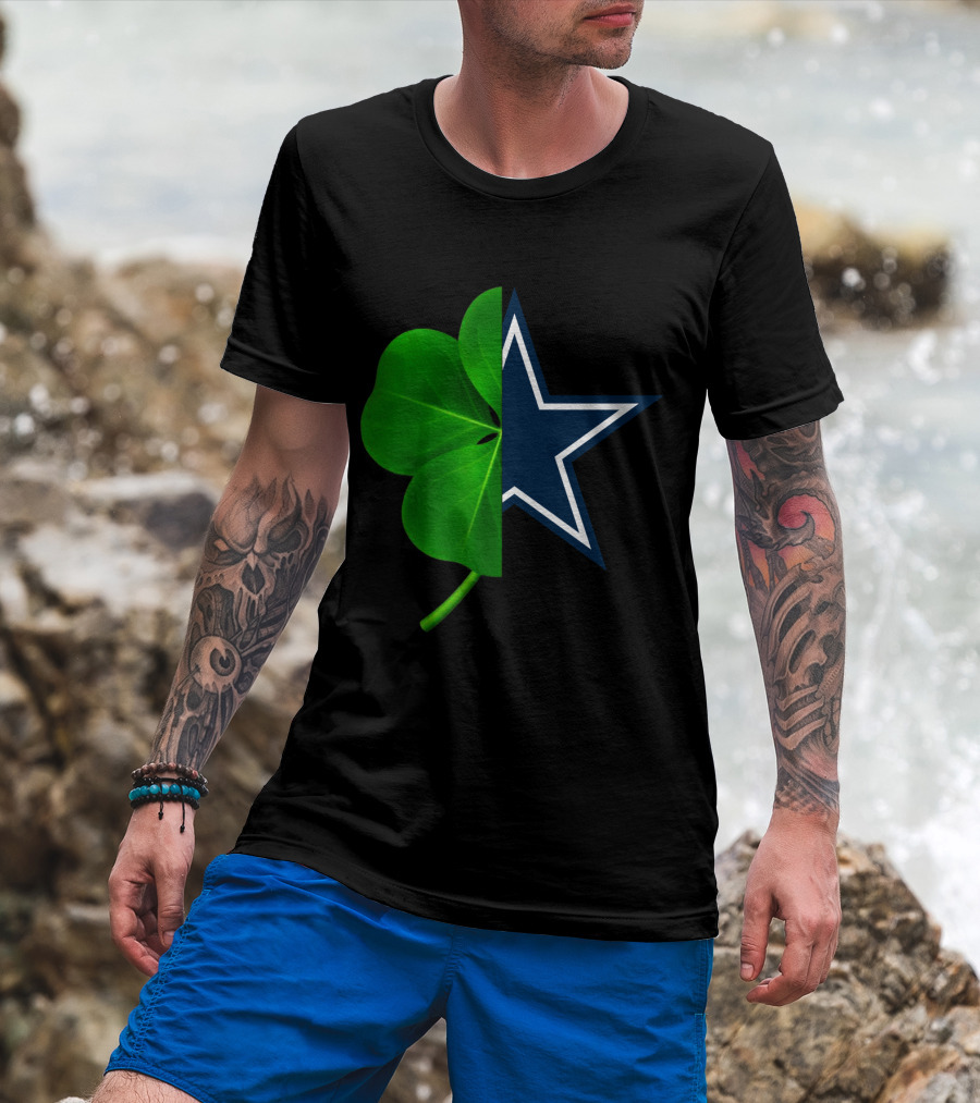 Dallas Cowboys Clover Star Fusion T-Shirt