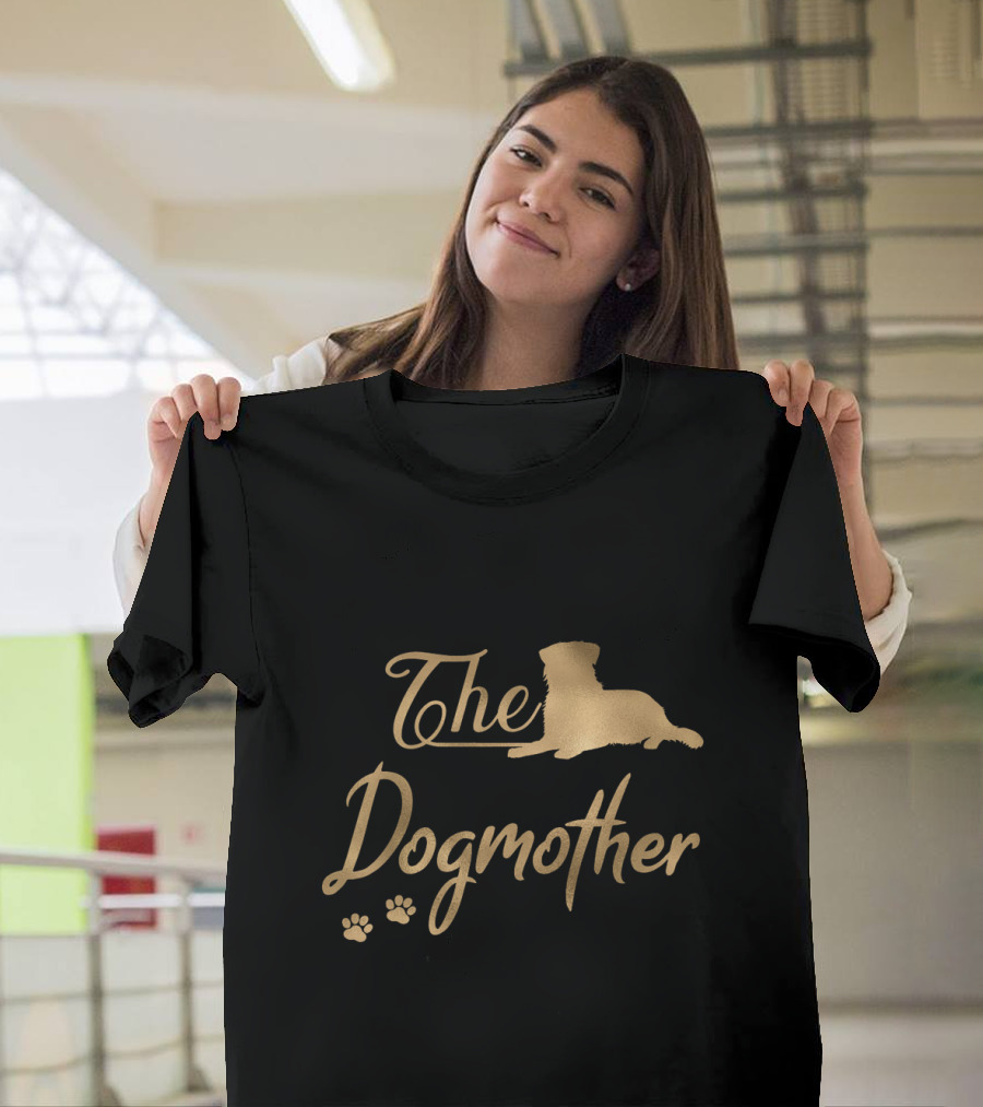 The Dogmother Australian Shepherd Paws T-Shirt