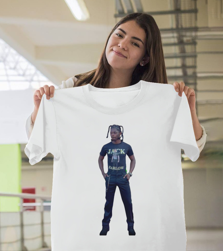 JACK HARLOW Lilnas Graphic Tee with Full Body Pose T-Shirt