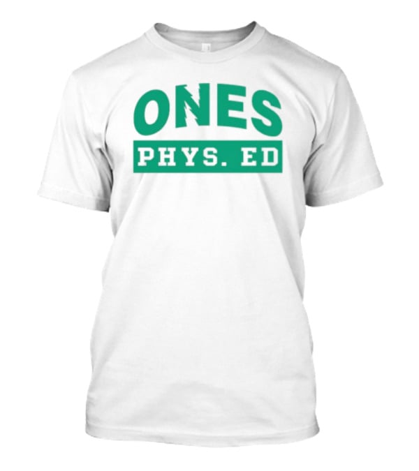 ONES Phys Ed Retro Sports Logo Vintage Gym T-Shirt