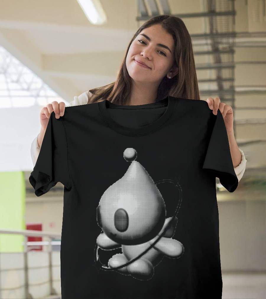 Y2k Friend Retro Digital Character With Orbiting Rings T-Shirt