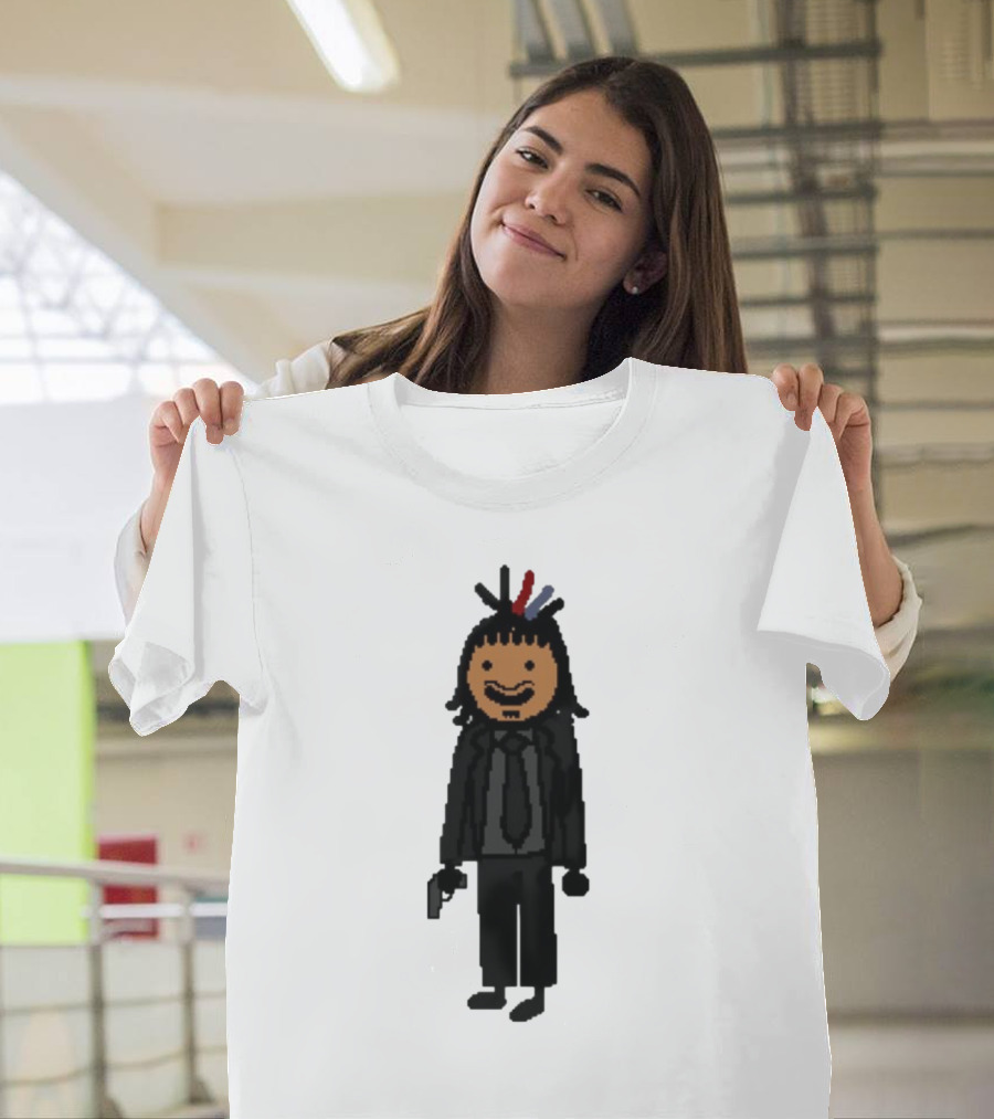 Nbapaint Ja Wick Cartoon Basketball Crossover Character T-Shirt
