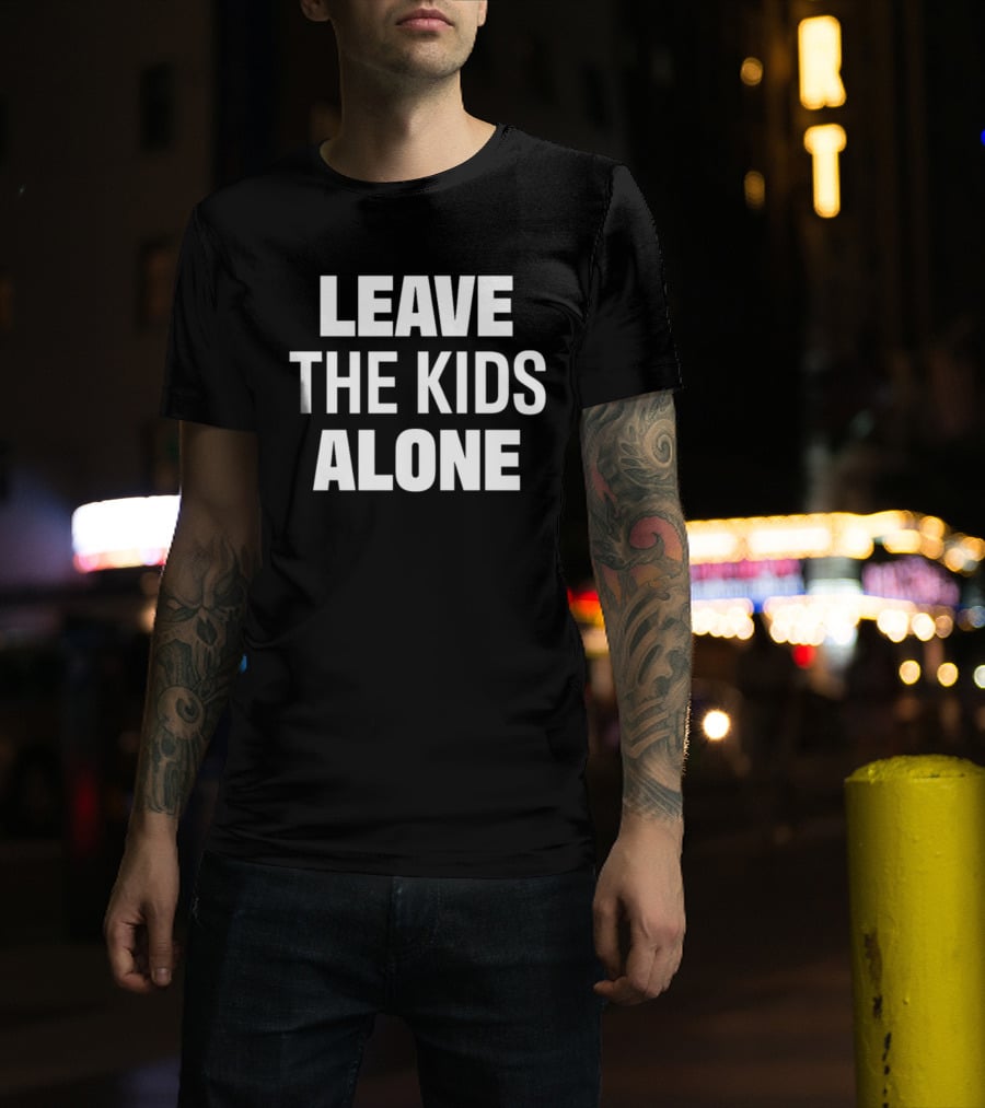 Rep. Andy Smith Leave The Kids Alone T-Shirt