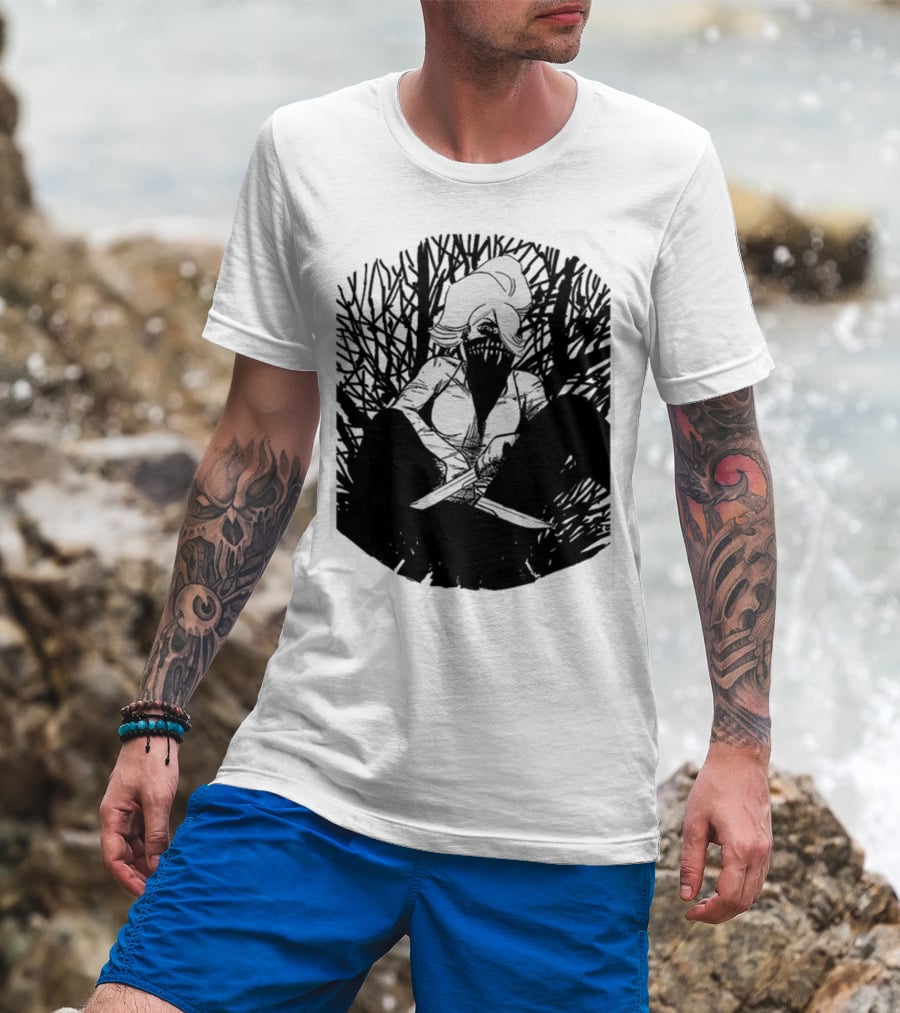 Something Is Killing The Woods Warrior T-Shirt