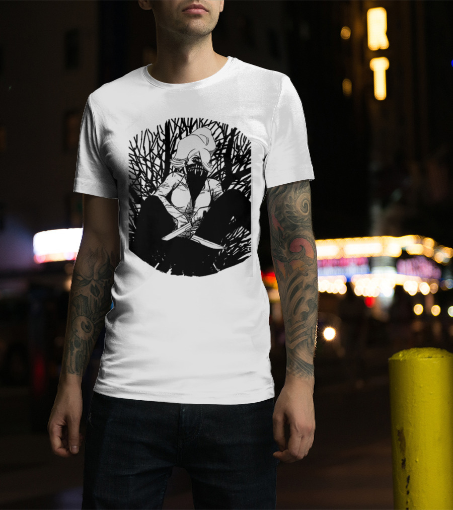 Something Is Killing The Woods Warrior T-Shirt