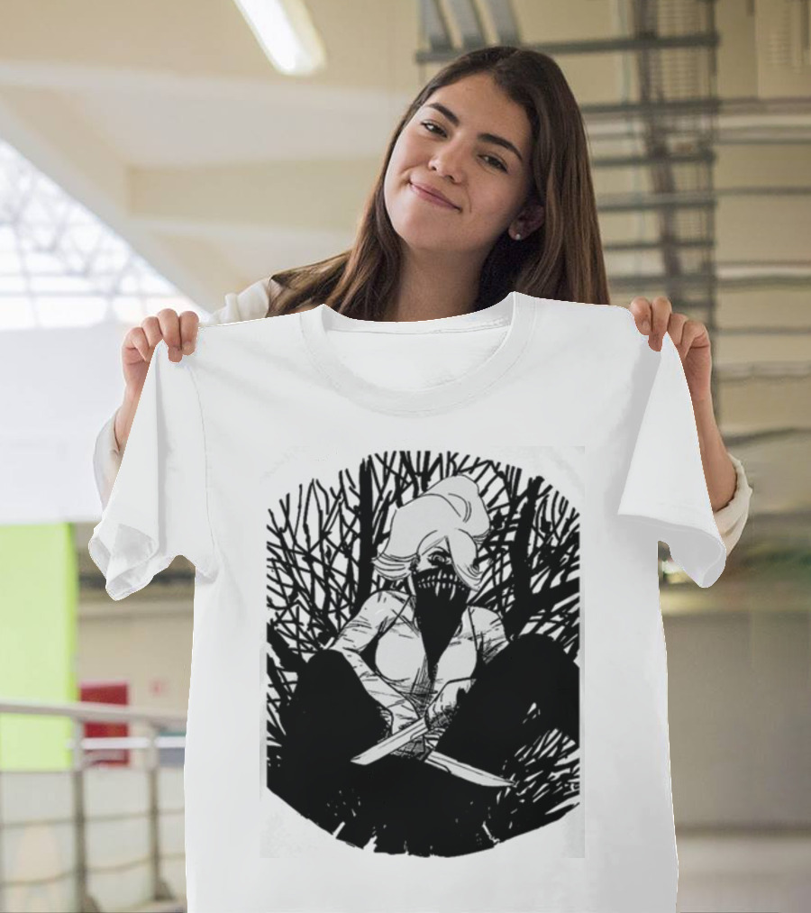 Something Is Killing The Woods Warrior T-Shirt