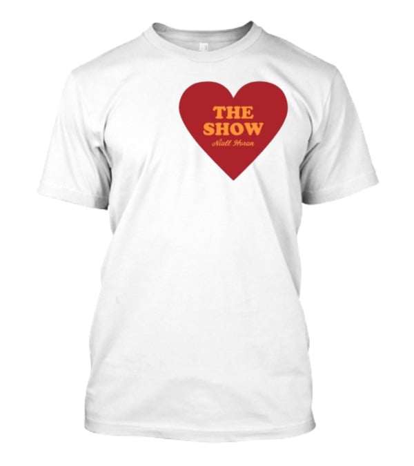 The Show Heart Niall Horan Hello Lovers Collaboration T-Shirt