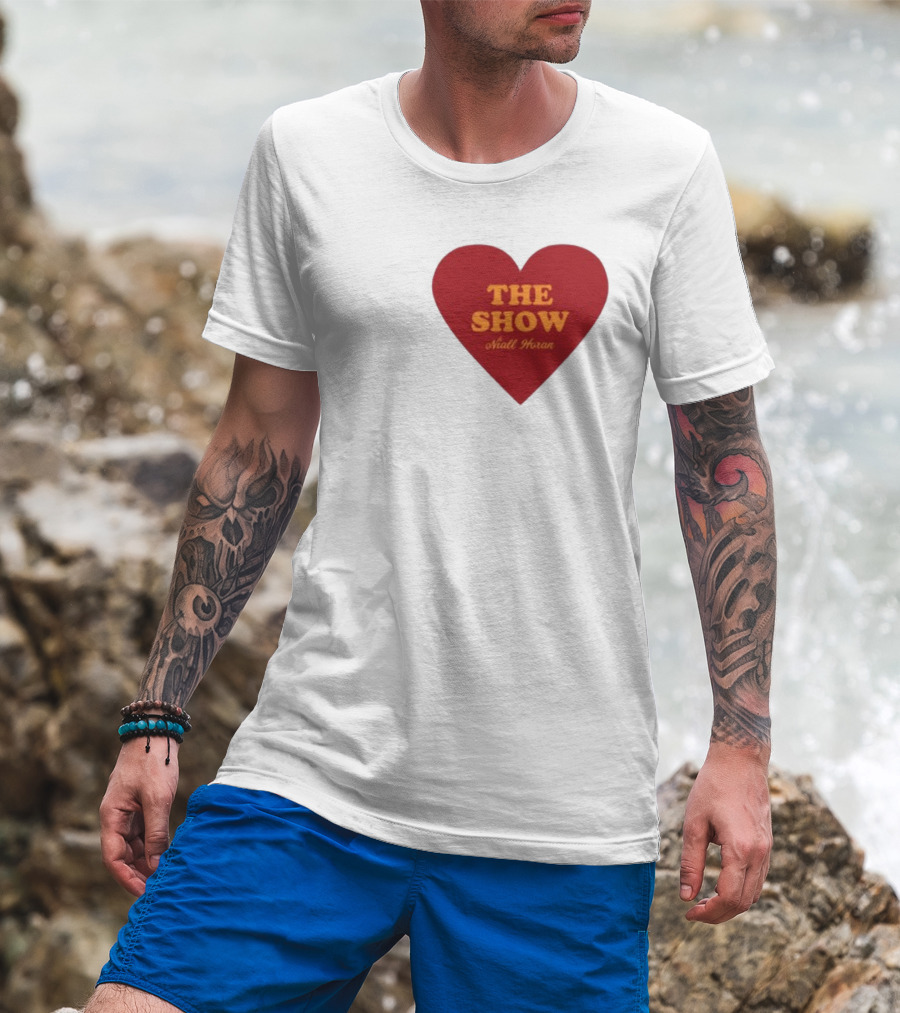 The Show Heart Niall Horan Hello Lovers Collaboration T-Shirt