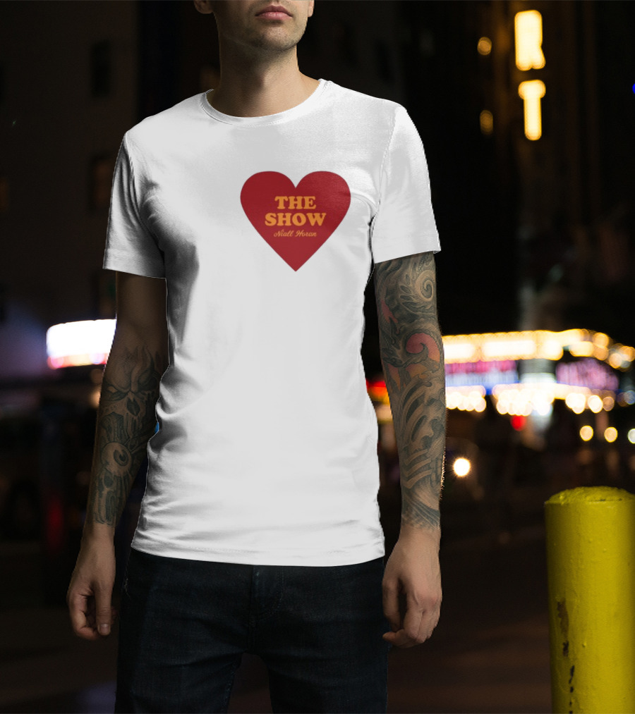 The Show Heart Niall Horan Hello Lovers Collaboration T-Shirt