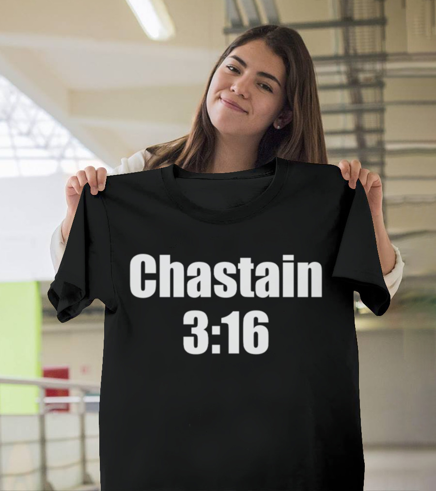 Chastain 3:16 Sports Icon T-Shirt