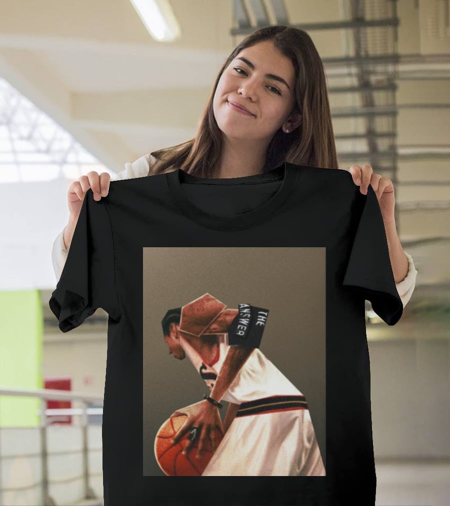The Answer Allen Iverson Abstract Basketball T-Shirt