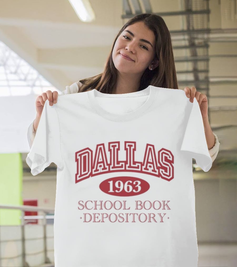 Dallas 1963 School Book Depository T-Shirt