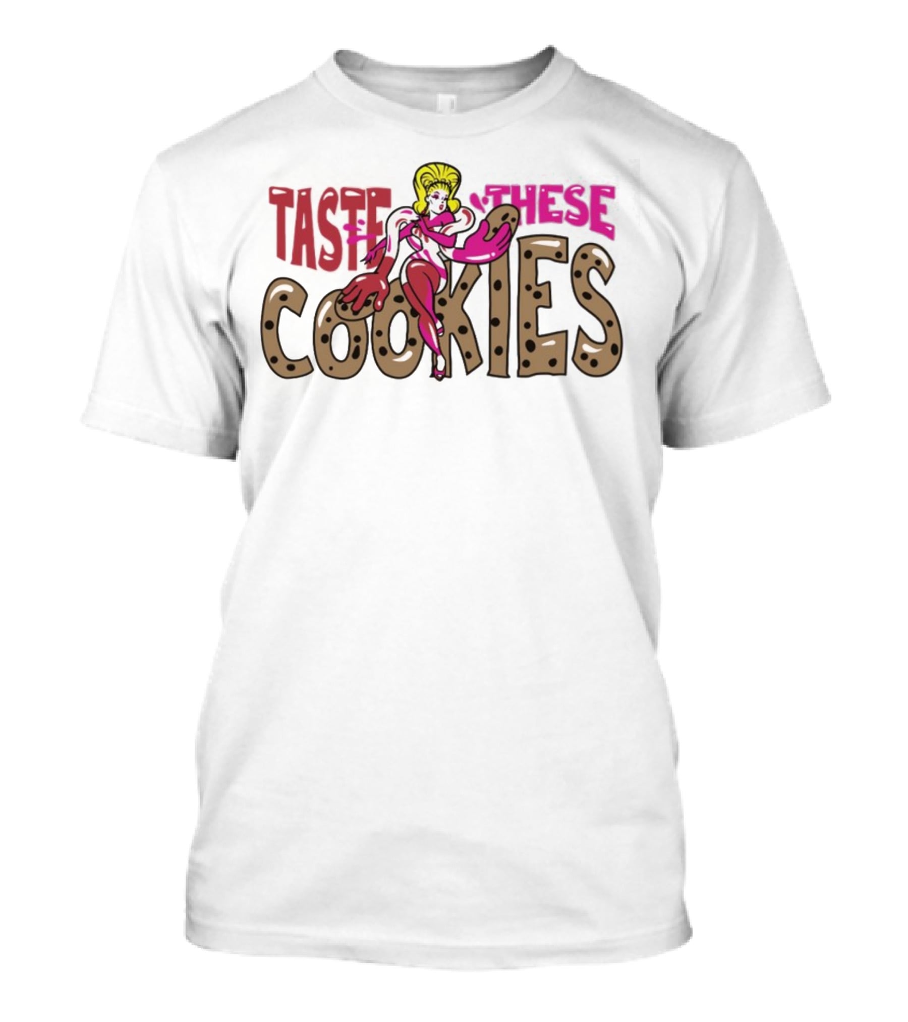 Jaymes Mansfield Taste These Cookies Cartoon T-Shirt