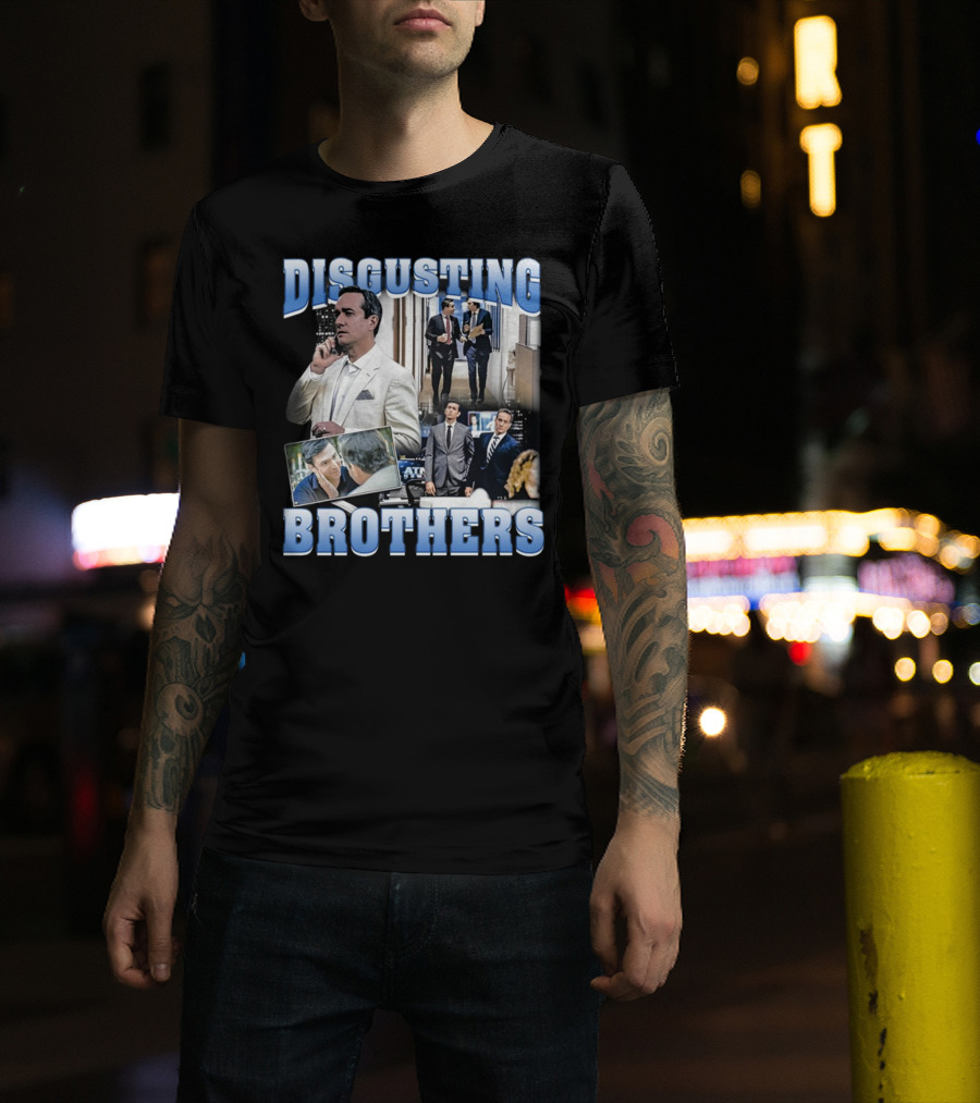 Disgusting Brothers Jon Roy Iconic Collage T-Shirt