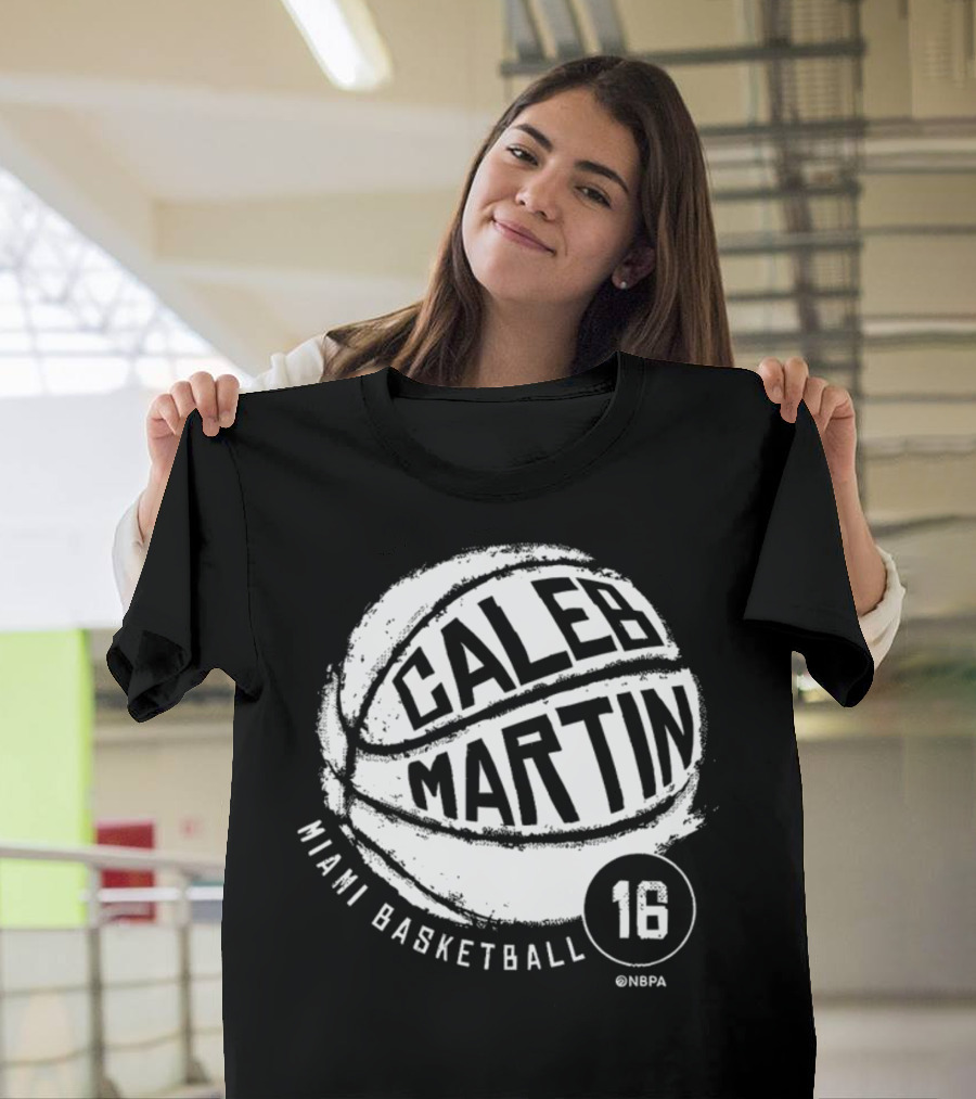 Caleb Martin Miami Basketball 16 T-Shirt