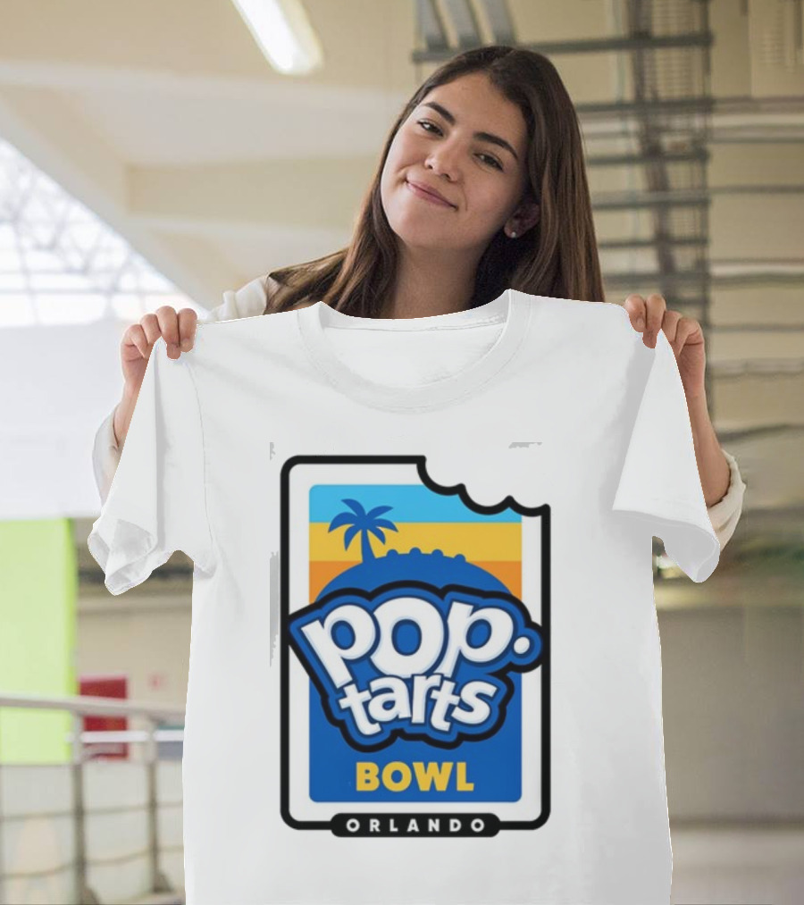 Pop Tarts Bowl Orlando Florida Palm Sunset T-Shirt