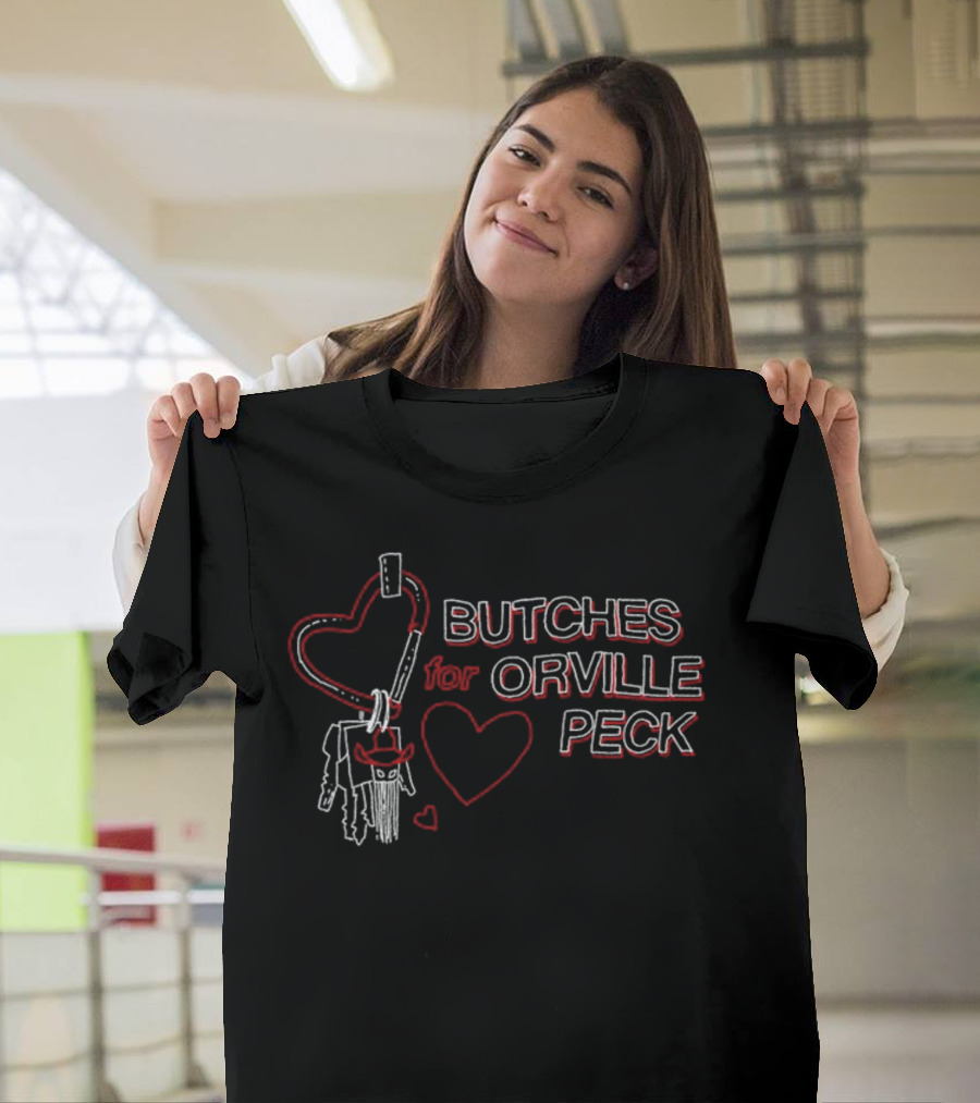 Butches For Orville Peck Heart Carabiner Keys T-Shirt