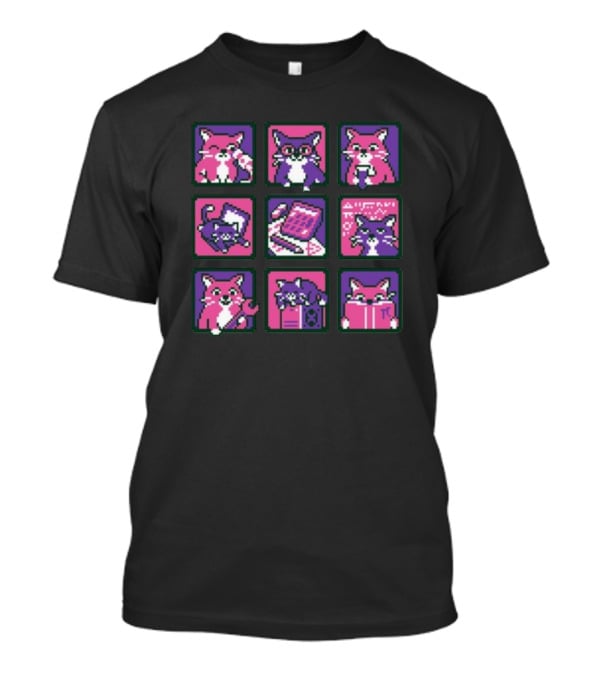Cats In STEM With Science Jobs By Cats With Jobs T-Shirt