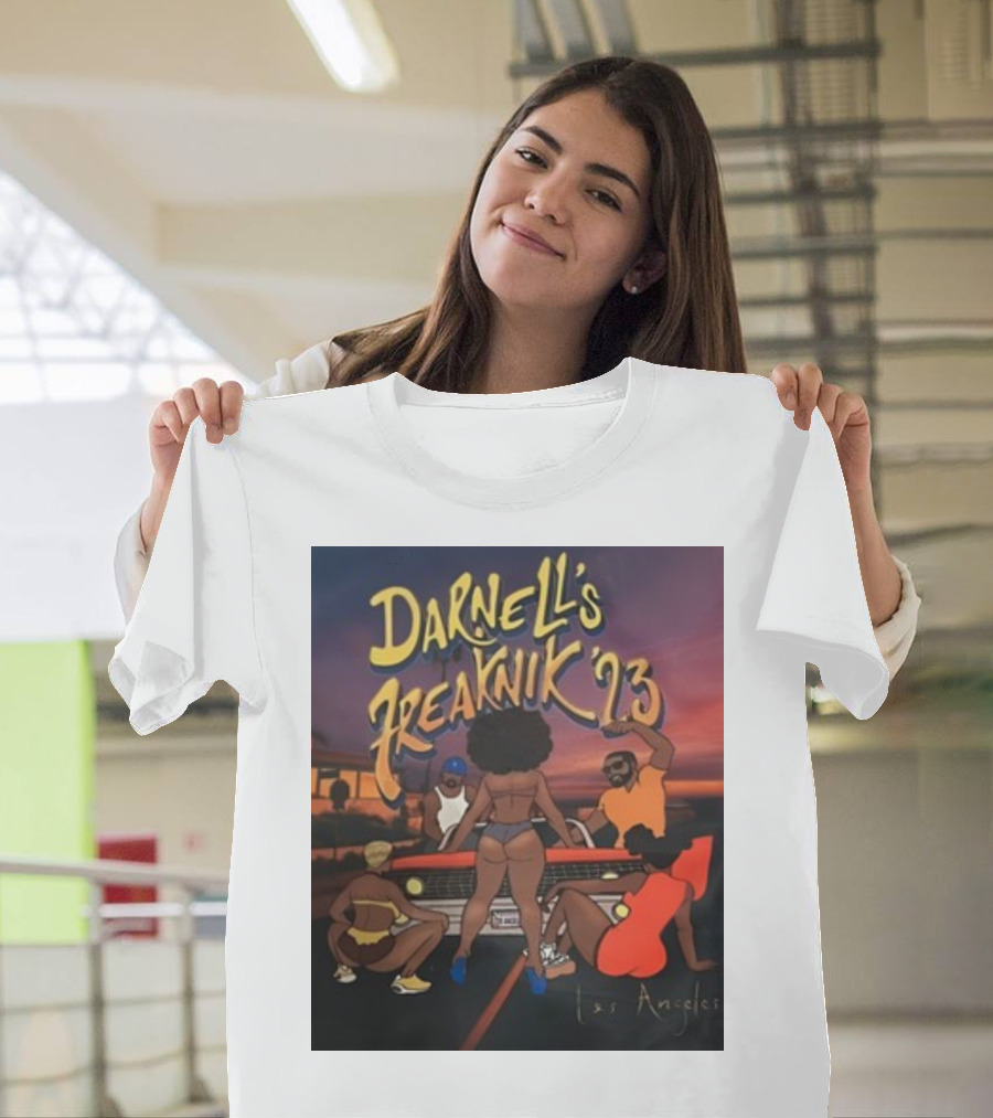 Darnell's Freaknik '23 Los Angeles Retro Vibes and Urban T-Shirt