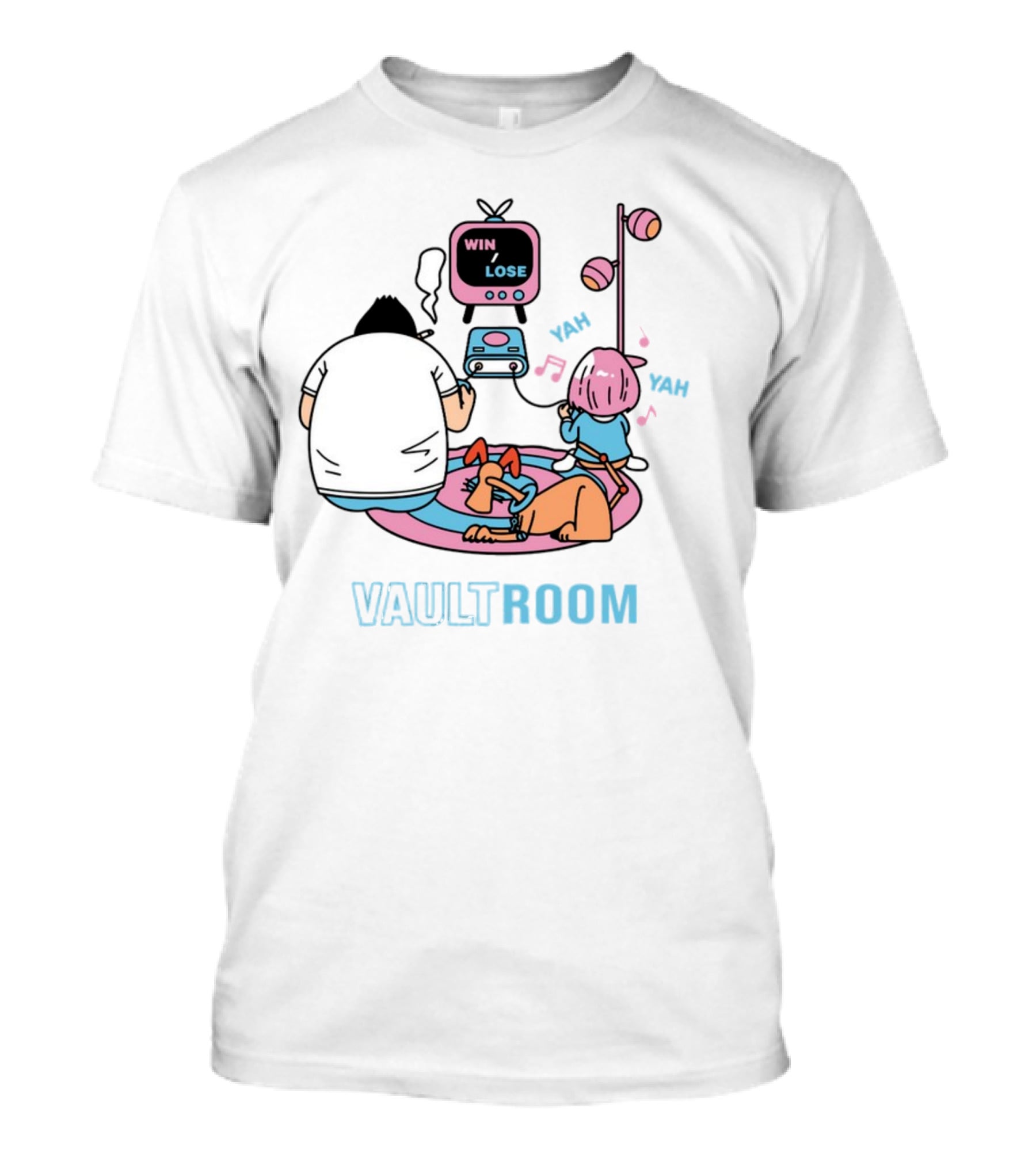 Vaultroom Yah3 Win Lose TV Music Scene T-Shirt