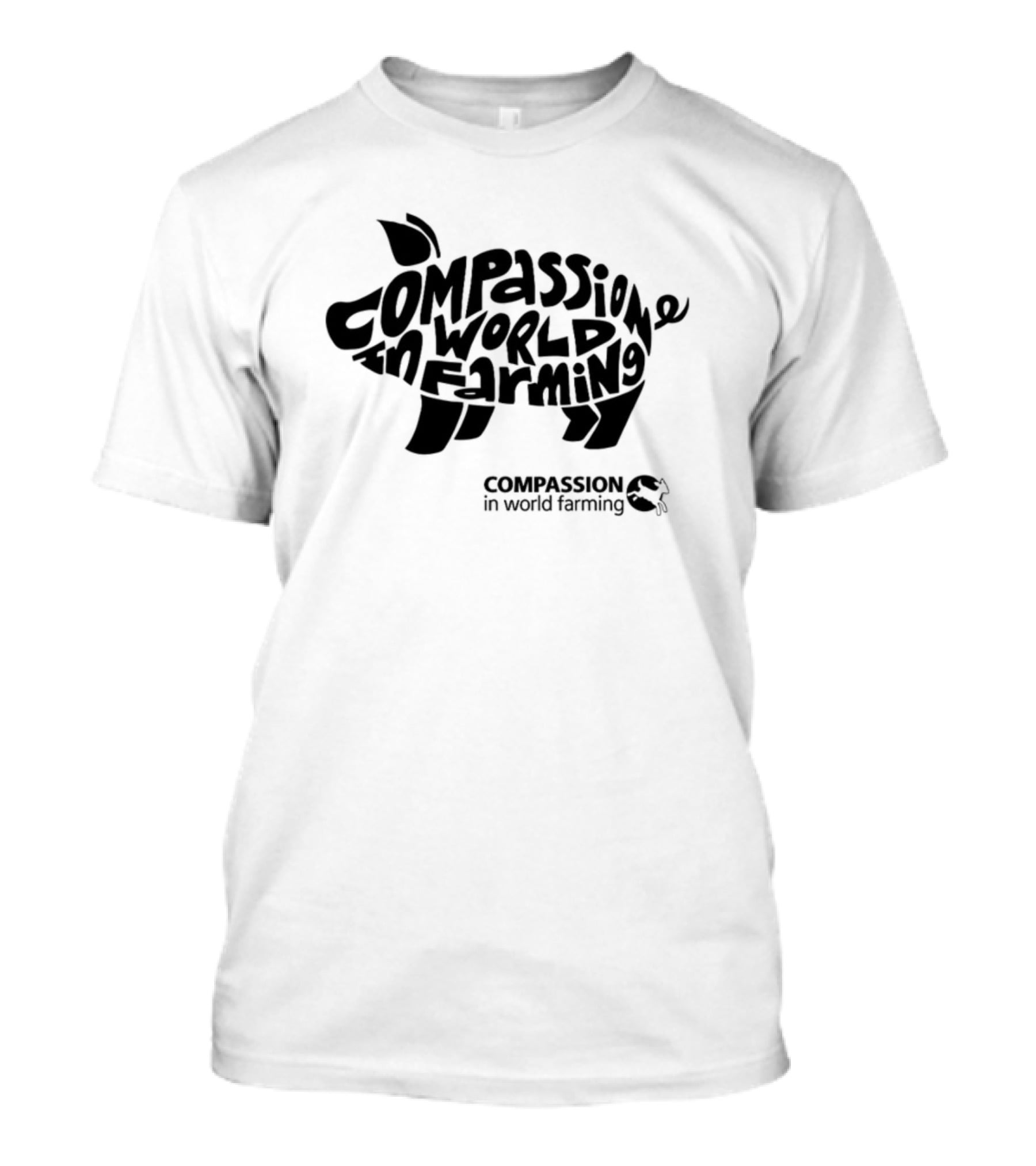 Compassion In World Farming Pig T-Shirt