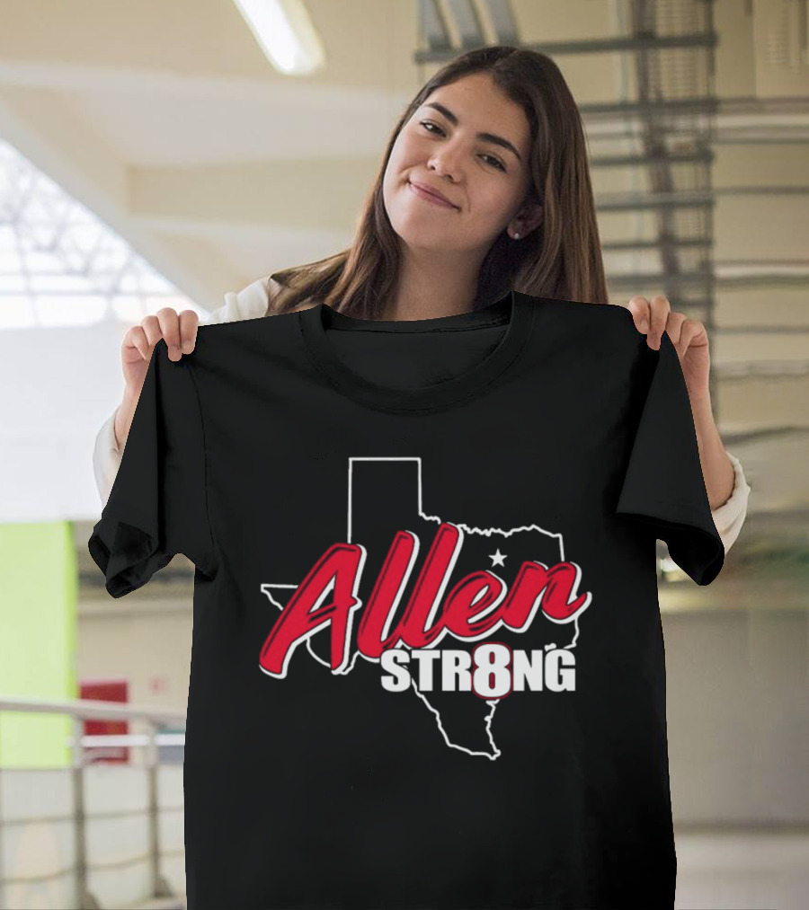 Allen STR8NG Texas Outline T-Shirt