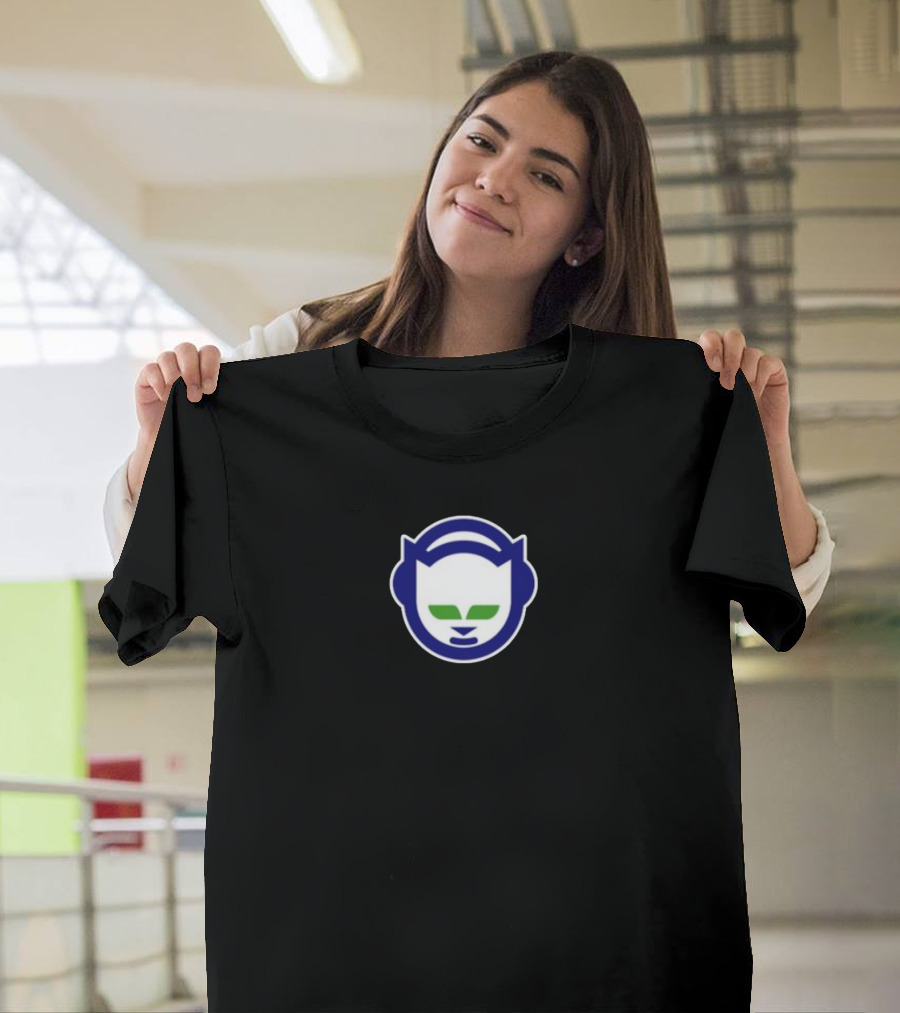 Frank Ocean Napster Cat Logo Emblem T-Shirt
