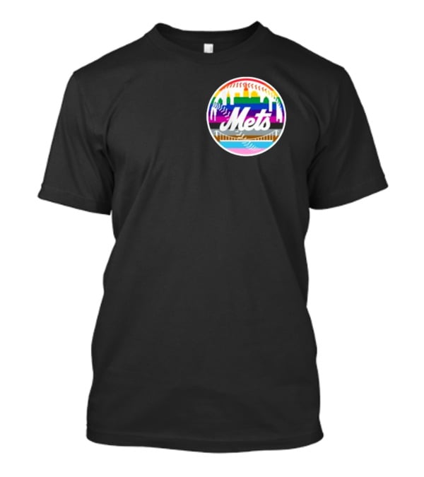Tia Alex New York Mets Rainbow Pride T-Shirt
