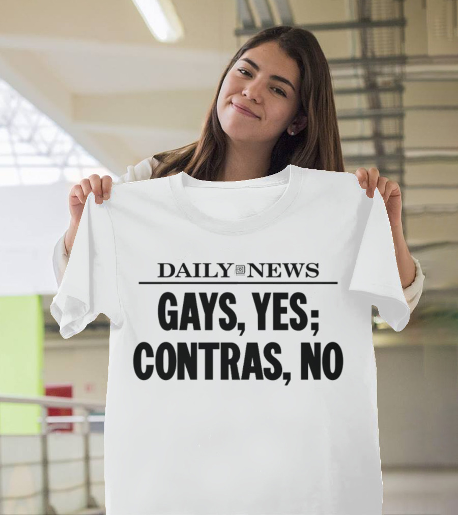 Daily News Gays Yes Contras No Hayley Williams T-Shirt