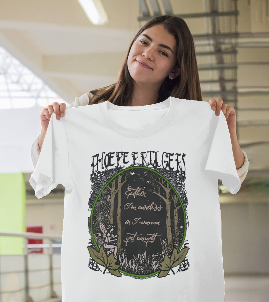 Phoebe Bridgers Either I'm Careless or I Wanna Get Caught Eras Tour Merch T-Shirt